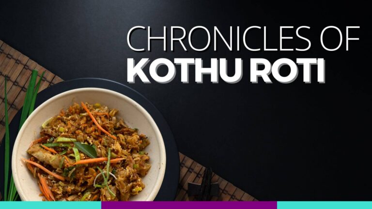 Chronicles of Kothu Roti