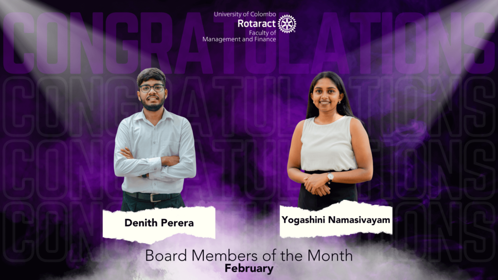 Board Members of the Month – February 2024