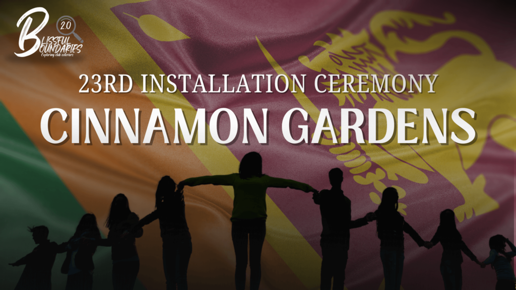 23rd Installation Ceremony of the Rotaract Club of Cinnamon Gardens