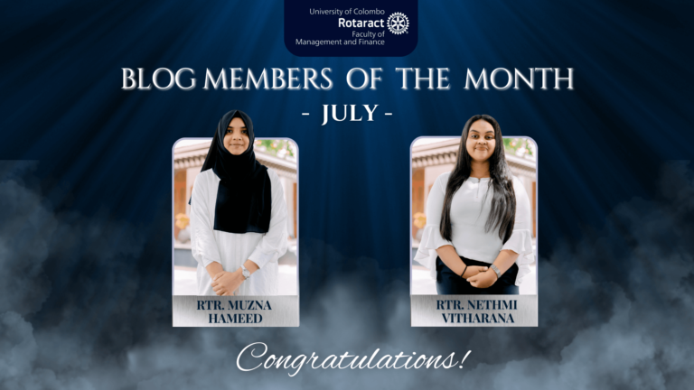 Blog Members of the Month – July 2024