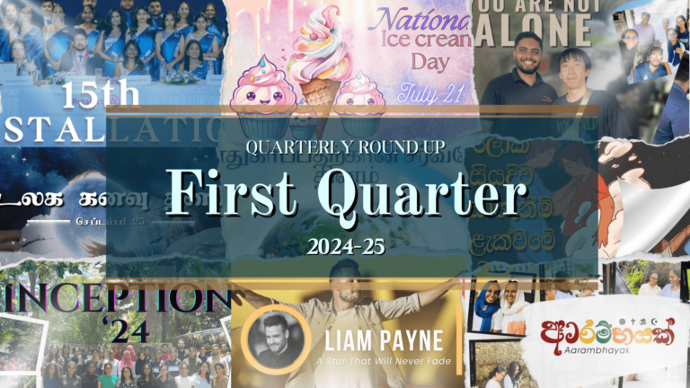 Quarterly Round Up – First Quarter 2024-25