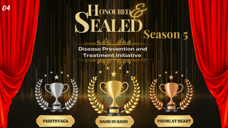 Honoured and Sealed; Season 5 – Disease prevention and Treatment